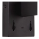 FINAN - Kinkiet - LED - 1x6W+1x3W 2700K - Z punktem ładowania USB - Czarny 68210/09/30 Lucide